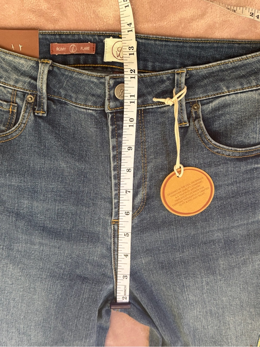 Driftwood Romy Flare jeans NWT - Picture 6 of 13